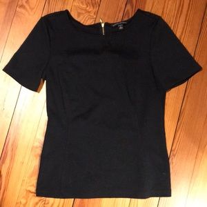 Navy blue top